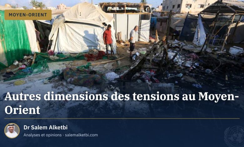 Autres dimensions des tensions au Moyen-Orient