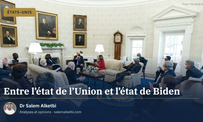 Entre l'état de l'Union et l'état de Biden