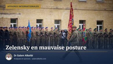 Zelensky en mauvaise posture