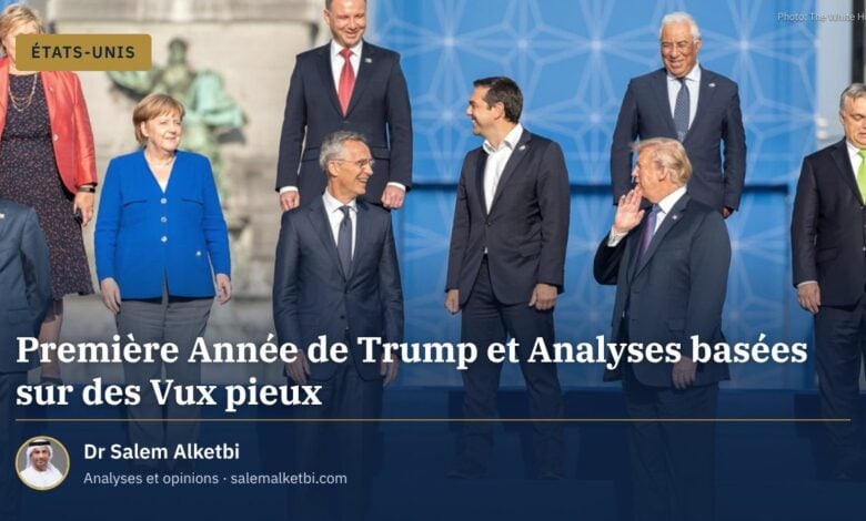 Première Année de Trump et Analyses basées sur des Vux pieux