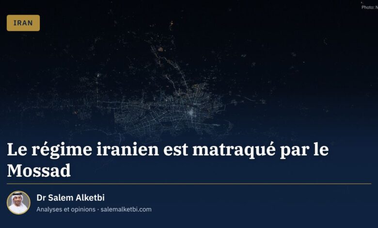 Le régime iranien est matraqué par le Mossad – Dr Salem Alketbi