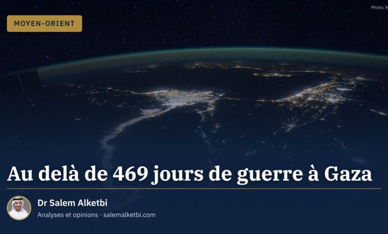 Au delà de 469 jours de guerre à Gaza – Dr Salem Alketbi