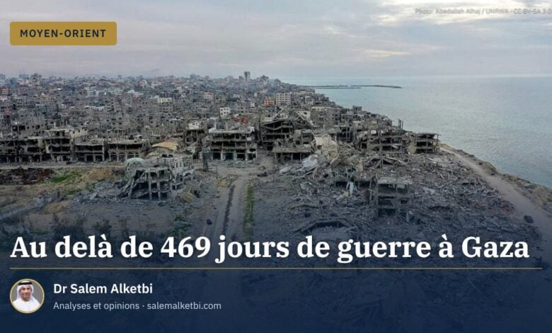 Au delà de 469 jours de guerre à Gaza