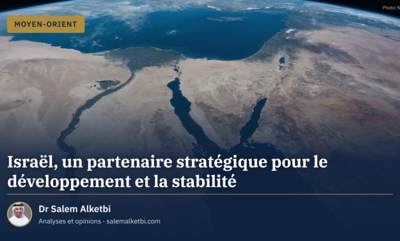 Israël, un partenaire stratégique pour le développement et la stabilité – Dr Salem Alketbi