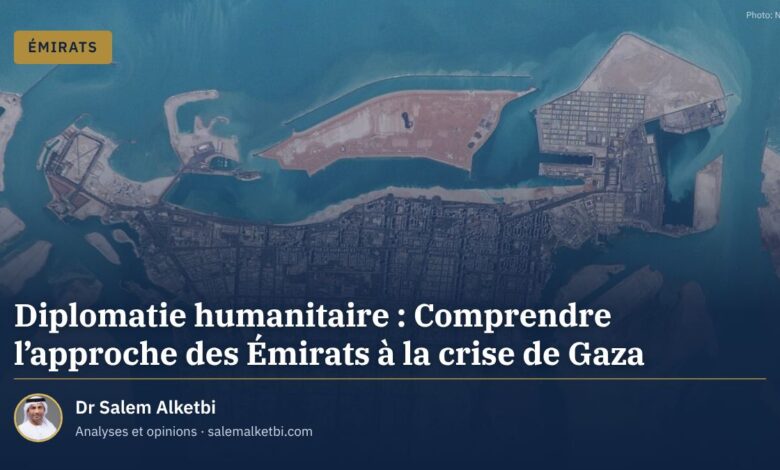 Diplomatie humanitaire : Comprendre l'approche des Émirats à la crise de Gaza – Dr Salem Alketbi