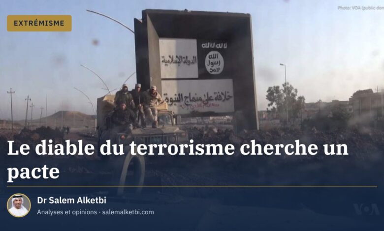 Le diable du terrorisme cherche un pacte