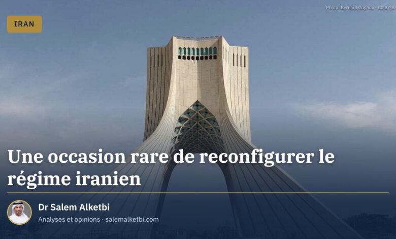 Une occasion rare de reconfigurer le régime iranien