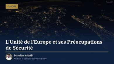 L'Unité de l'Europe et ses Préocupations de Sécurité – Dr Salem Alketbi