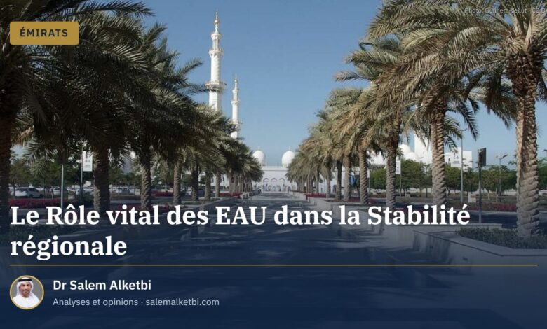 Le Rôle vital des EAU dans la Stabilité régionale